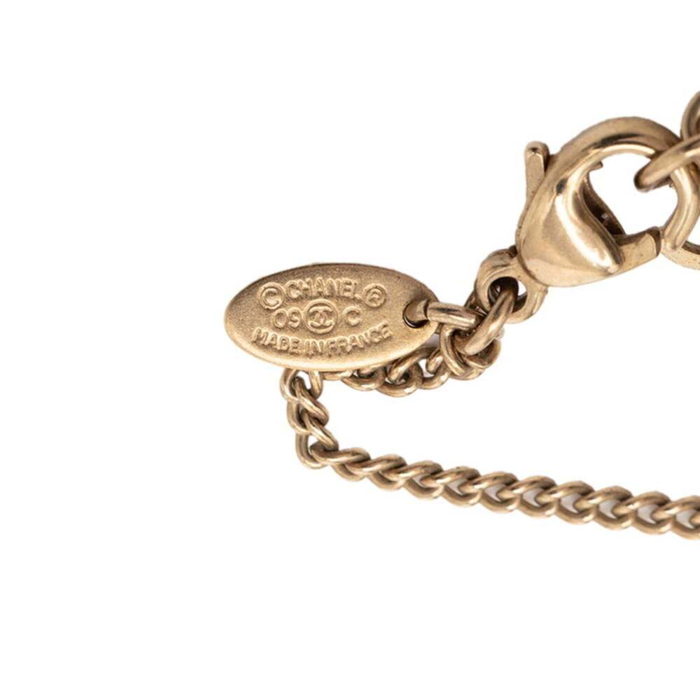 CHANEL Pink Logo Necklace - Picture 5 of 6